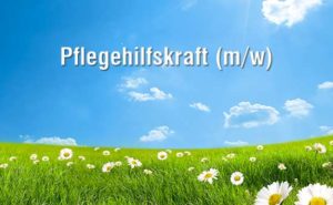 Job Pflegehilfskraft