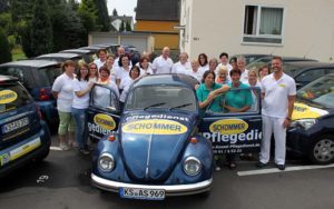 Pflegedienst Schommer Team 2015